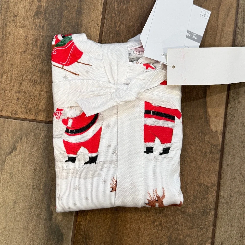 Heritage Santa Organic Cotton Baby Pajama - PBK